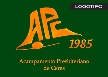 logo para espaço de acampamento e reuniões